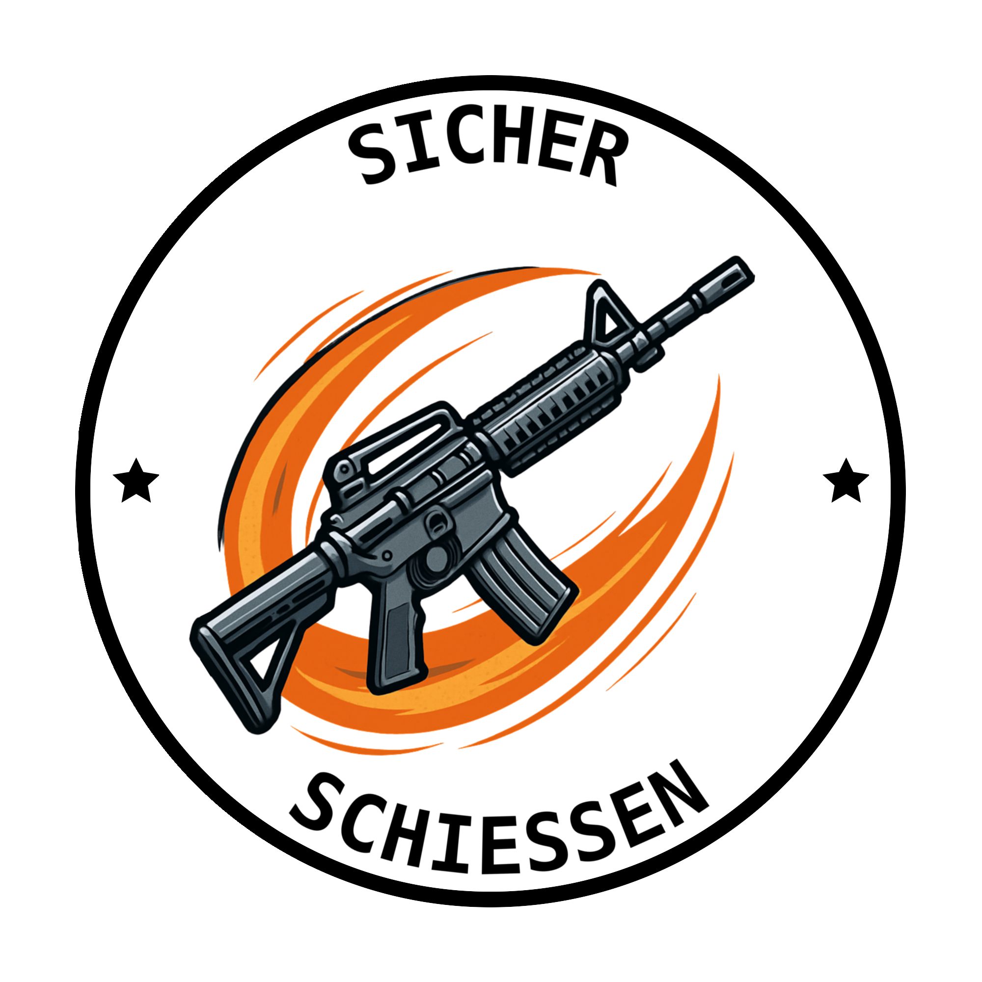 Sicher Schiessen Logo